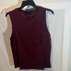 Sanctuary Burgundy Muscle Tee